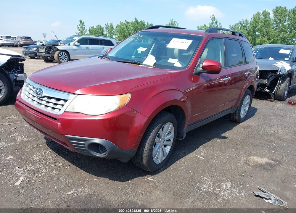 2012 SUBARU FORESTER VIN: JF2SHADCXCH452766