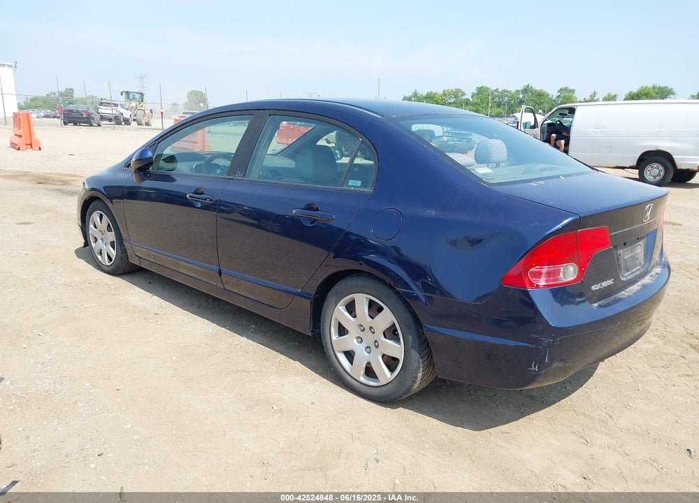 2008 HONDA CIVIC LX VIN: 1HGFA16598L005709