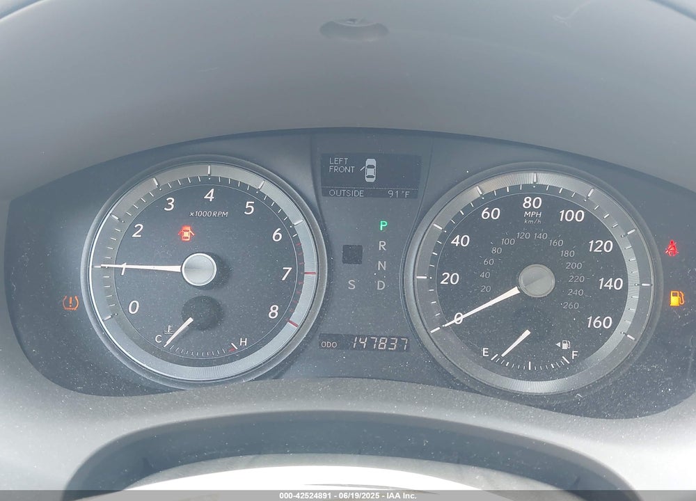 2007 LEXUS ES350 VIN: JTHBJ46G272050803