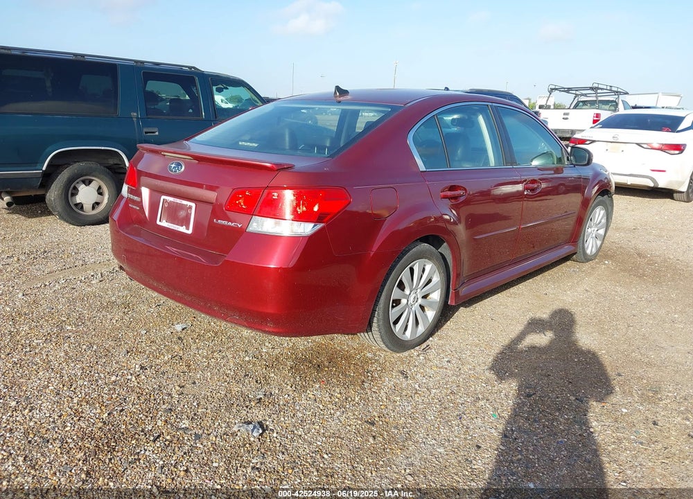 2012 SUBARU LEGACY 2.5I LIMITED VIN: 4S3BMCK66C3040781