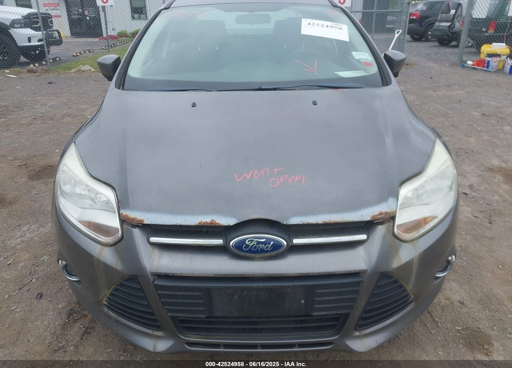 2012 FORD FOCUS VIN: 1FAHP3F23CL225790