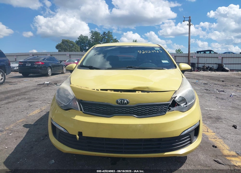 2016 KIA RIO VIN: KNADM4A37G6607619