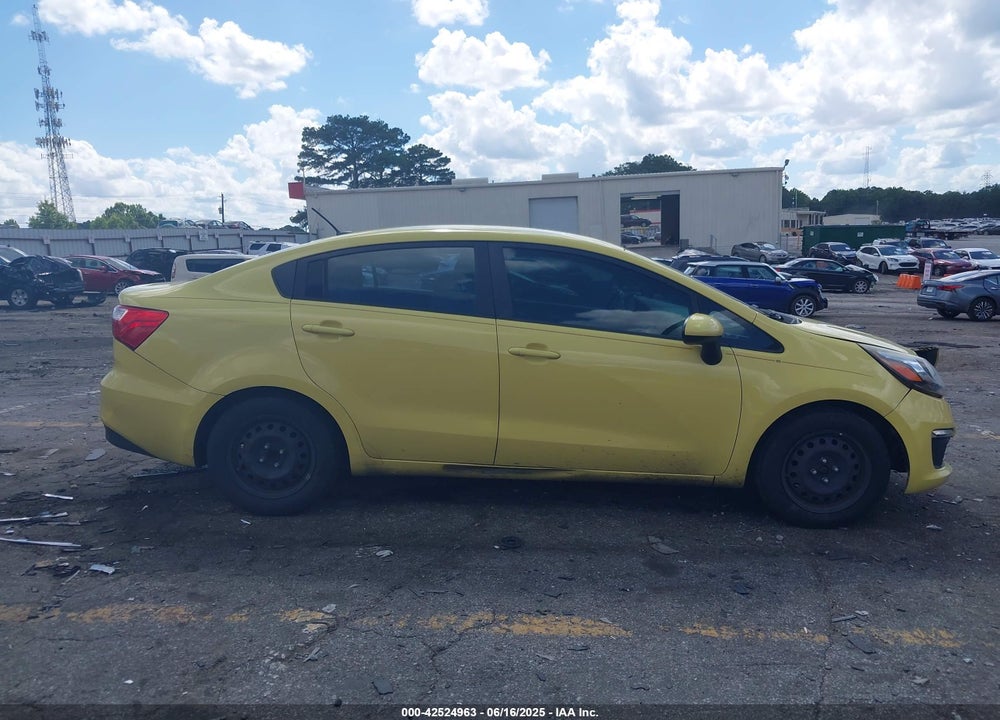 2016 KIA RIO VIN: KNADM4A37G6607619