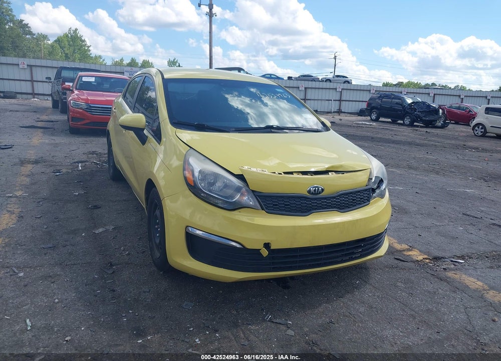 2016 KIA RIO VIN: KNADM4A37G6607619