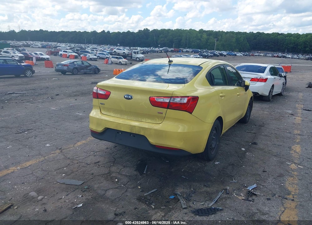2016 KIA RIO VIN: KNADM4A37G6607619
