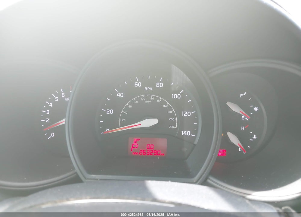 2016 KIA RIO VIN: KNADM4A37G6607619
