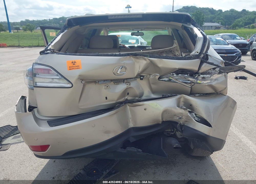 2011 LEXUS RX350 VIN: 2T2BK1BA3BC114903