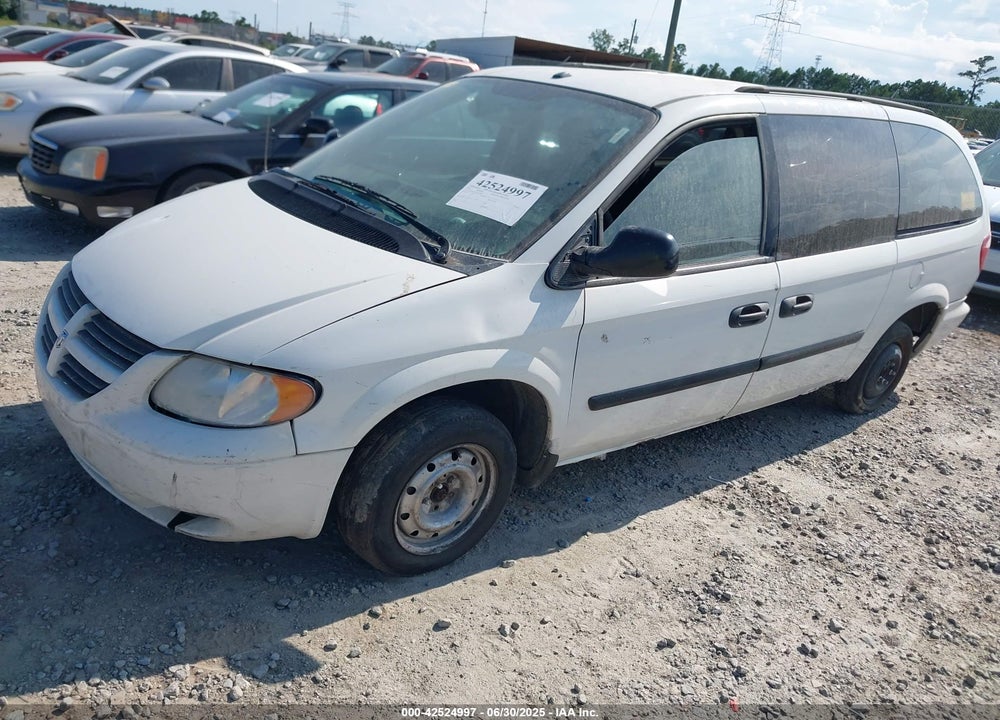 2007 DODGE GRAND CARAVAN SE VIN: 1D4GP24R27B212608