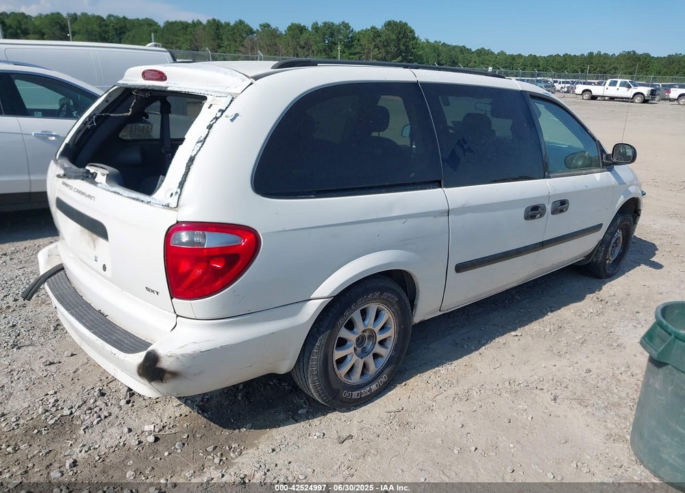 2007 DODGE GRAND CARAVAN SE VIN: 1D4GP24R27B212608