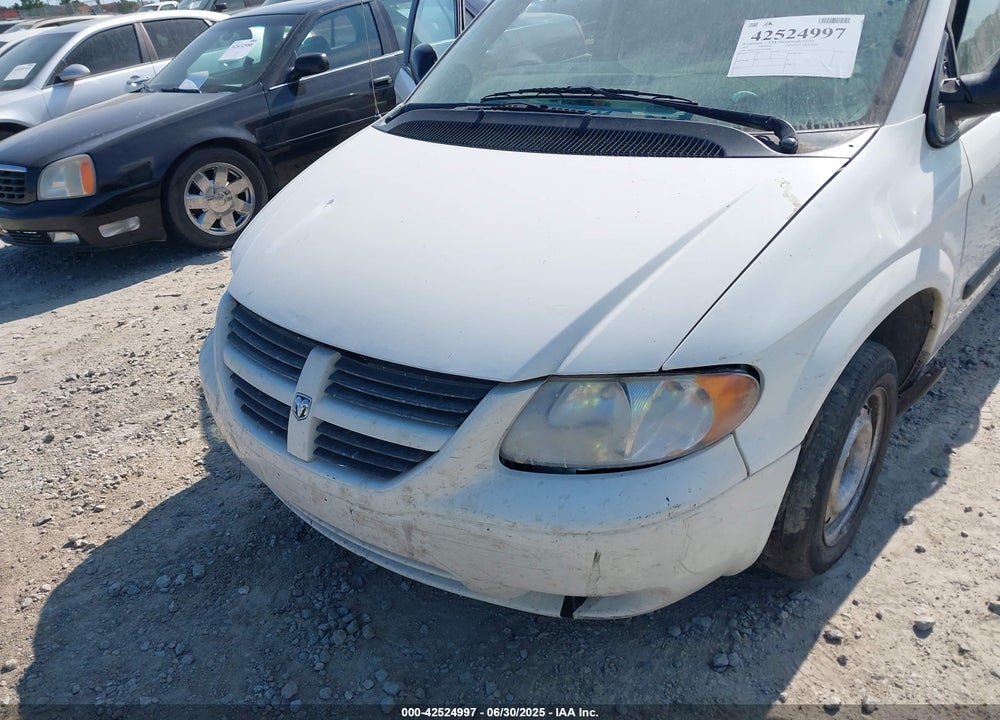 2007 DODGE GRAND CARAVAN SE VIN: 1D4GP24R27B212608