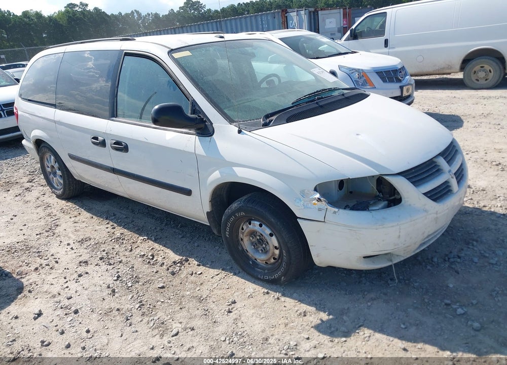 2007 DODGE GRAND CARAVAN SE VIN: 1D4GP24R27B212608