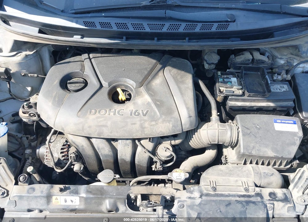 2012 HYUNDAI ELANTRA GLS (ULSAN PLANT) VIN: KMHDH4AE5CU336926