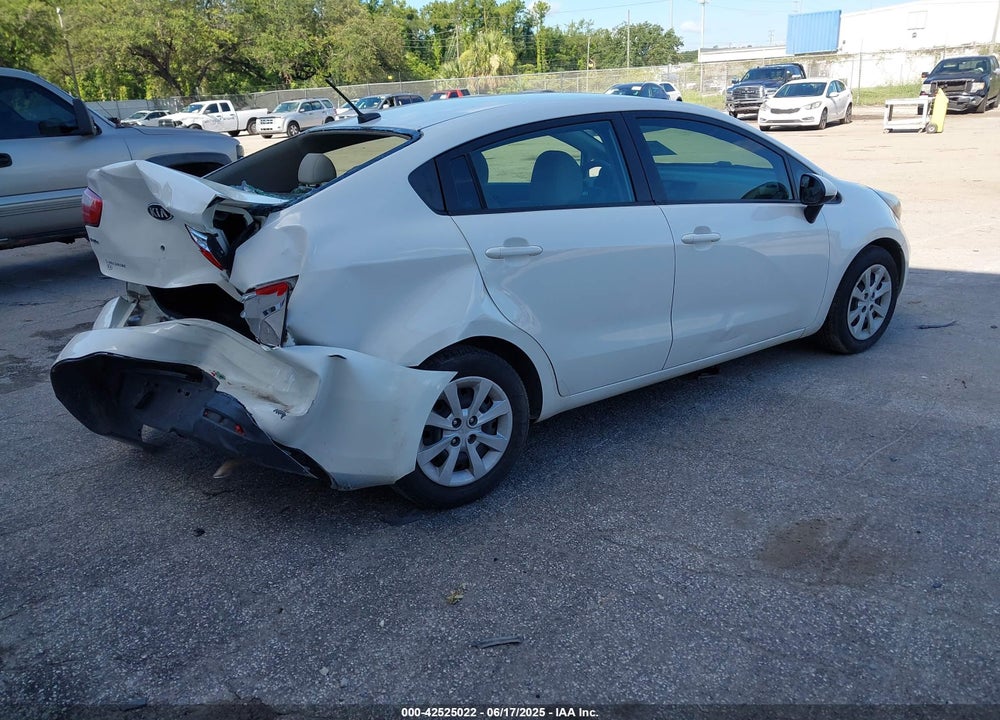 2013 KIA RIO VIN: KNADM4A33D6272824