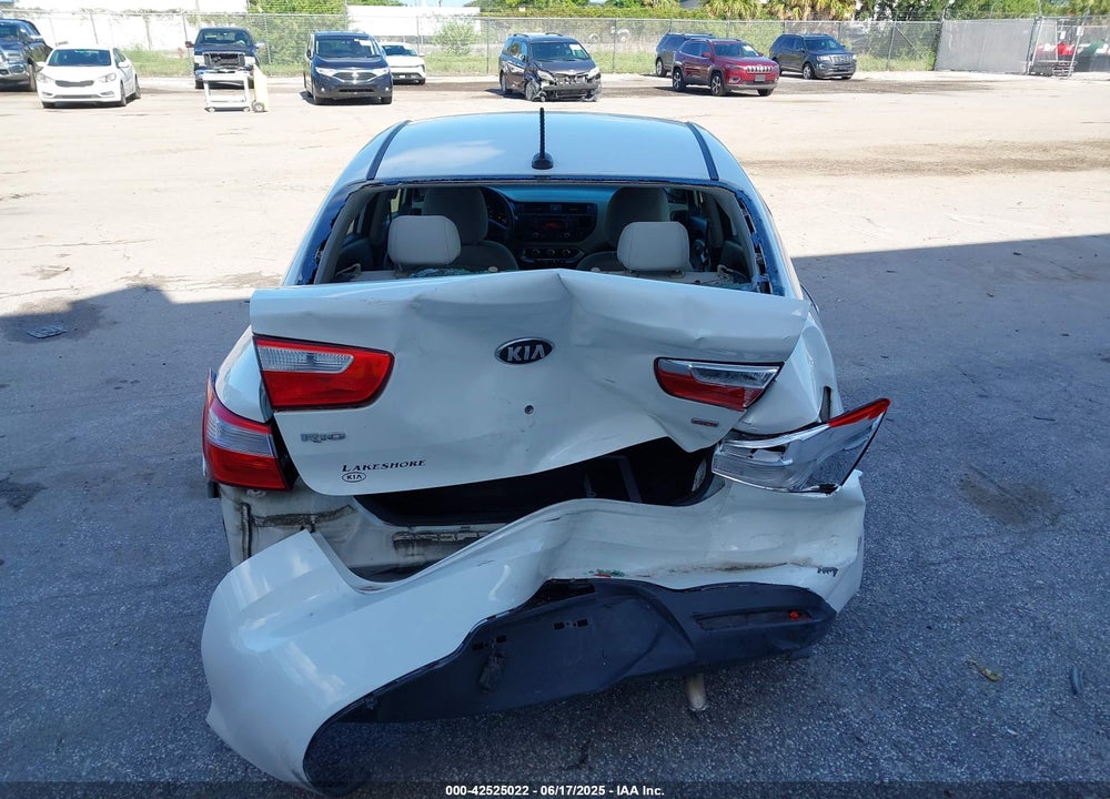 2013 KIA RIO VIN: KNADM4A33D6272824