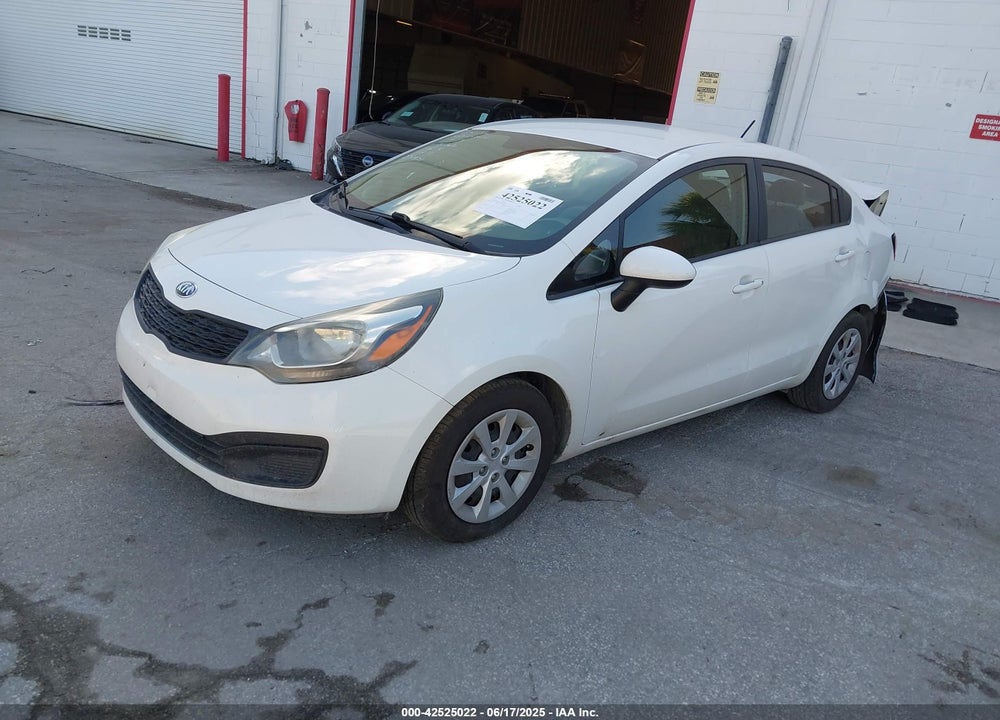 2013 KIA RIO VIN: KNADM4A33D6272824