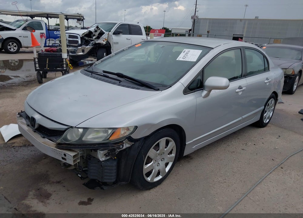 2009 HONDA CIVIC VIN: 2HGFA16569H365504