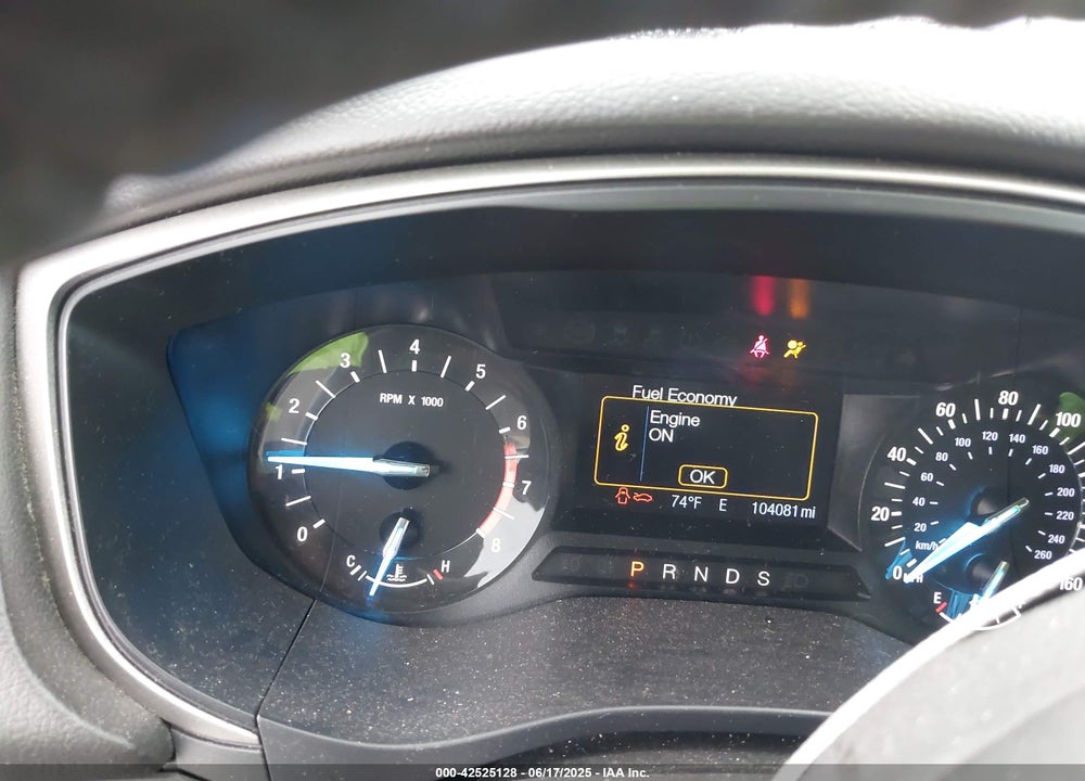 2013 FORD FUSION VIN: 3FA6P0H98DR253944