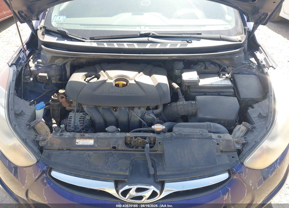 2011 HYUNDAI ELANTRA GLS VIN: 5NPDH4AE2BH006349