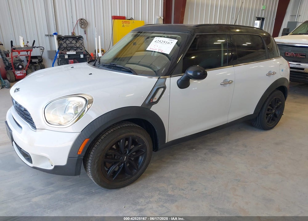 2013 MINI COOPER COUNTRYMAN VIN: WMWZC3C50DWP23872