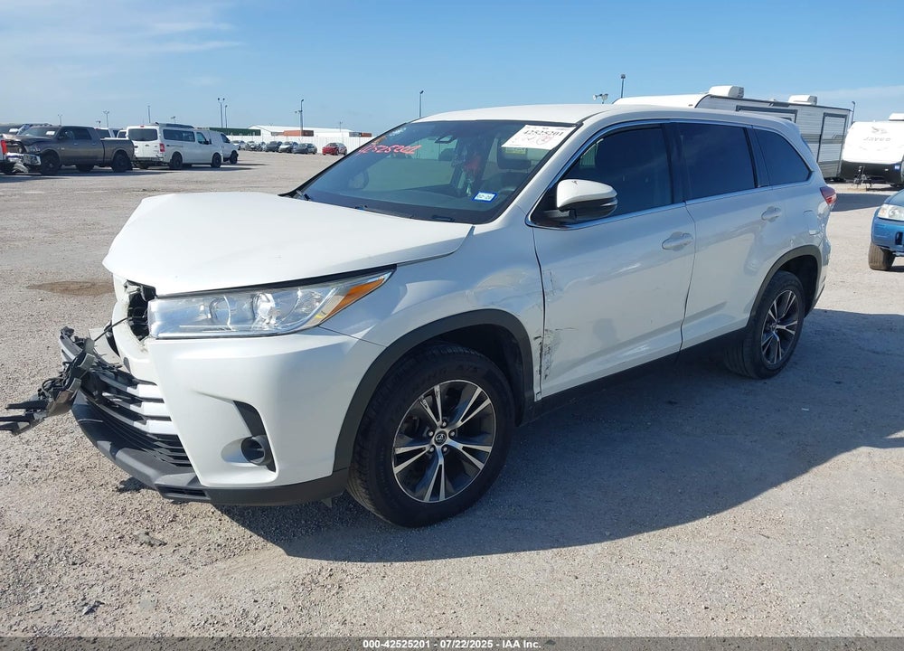 2019 TOYOTA HIGHLANDER VIN: 5TDZZRFH8KS296125