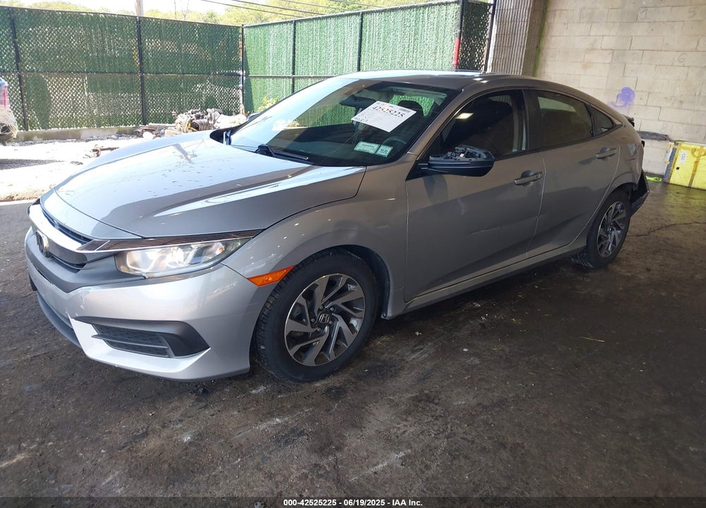 2018 HONDA CIVIC VIN: 2HGFC2F7XJH502644