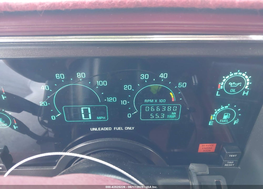 1990 BUICK REATTA VIN: 1G4EC33C0LB903161