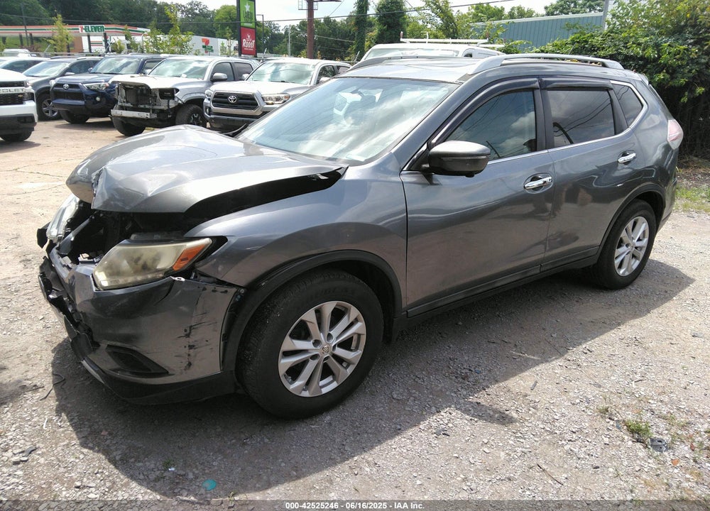 2015 NISSAN ROGUE S/SL/SV VIN: 5N1AT2MT2FC835936