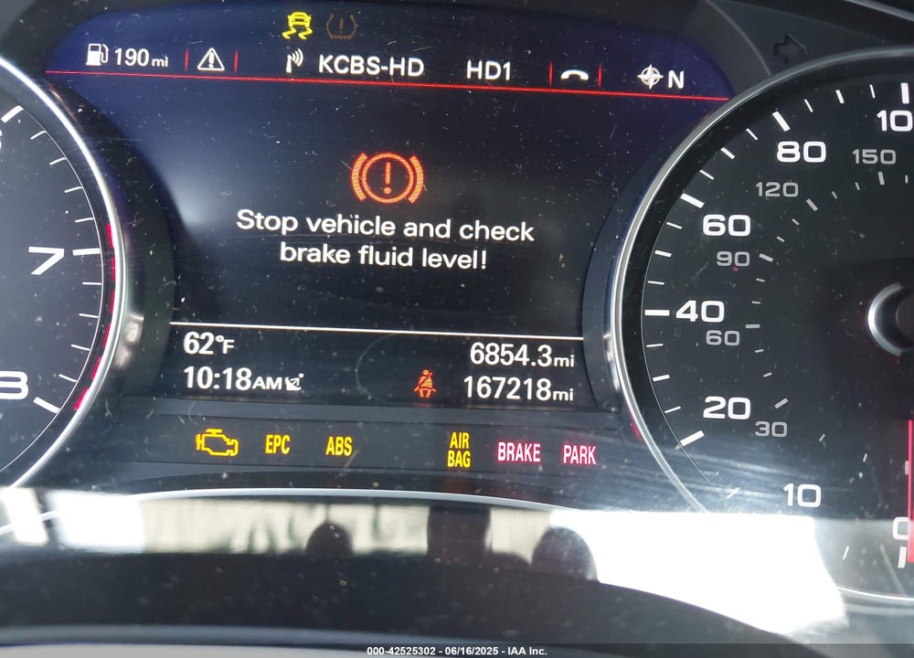 2018 AUDI A6 VIN: WAUC8AFC6JN027315