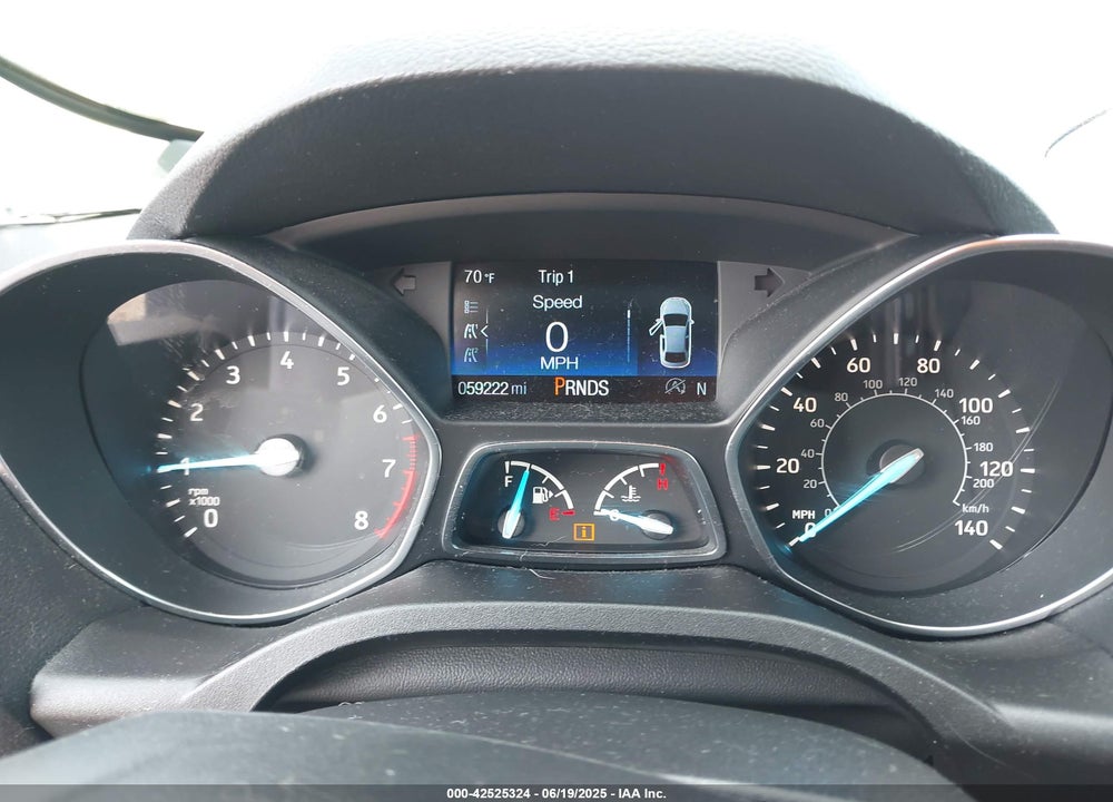 2019 FORD ESCAPE VIN: 1FMCU9J98KUA95238