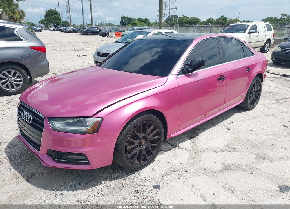 2014 AUDI A4 VIN: WAUBFAFL7EN013642