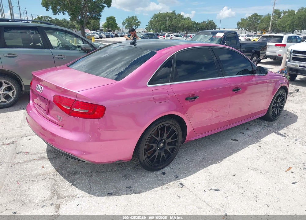 2014 AUDI A4 VIN: WAUBFAFL7EN013642