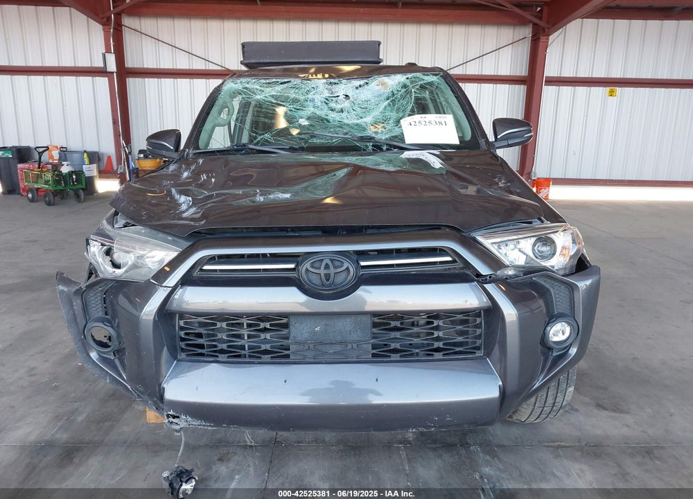 2021 TOYOTA 4RUNNER VIN: JTENU5JR3M5886047