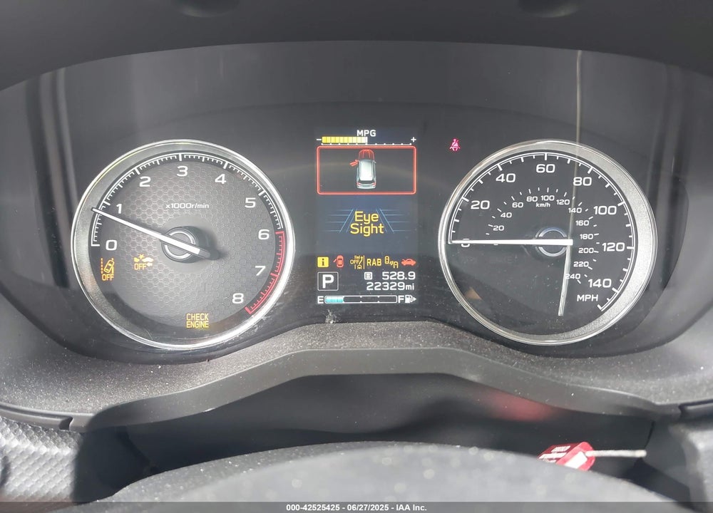 2022 SUBARU FORESTER VIN: JF2SKARC6NH529923
