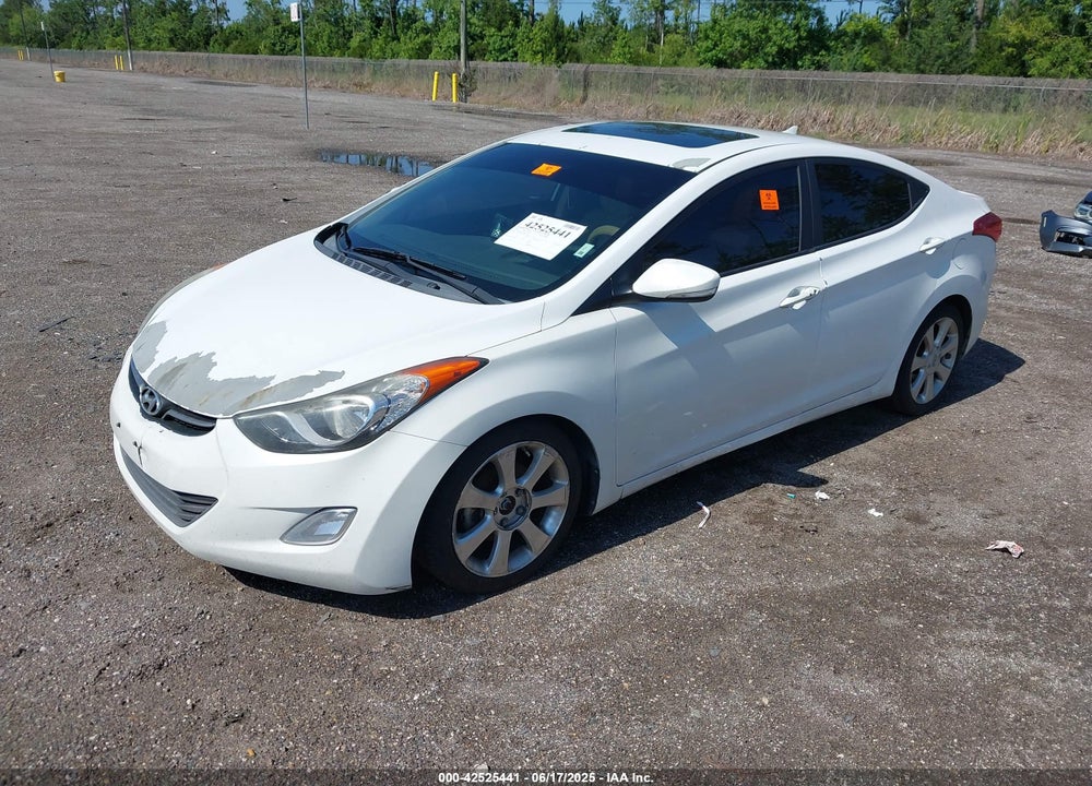 2013 HYUNDAI ELANTRA LIMITED VIN: 5NPDH4AE9DH411871