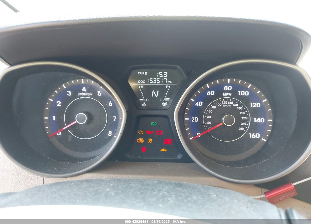 2013 HYUNDAI ELANTRA LIMITED VIN: 5NPDH4AE9DH411871