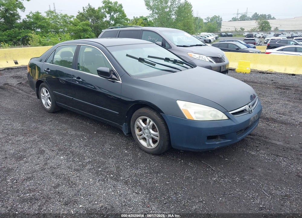 2007 HONDA ACCORD 2.4 SE VIN: 1HGCM56347A060871
