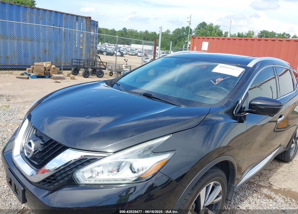 2018 NISSAN MURANO VIN: 5N1AZ2MG3JN122896