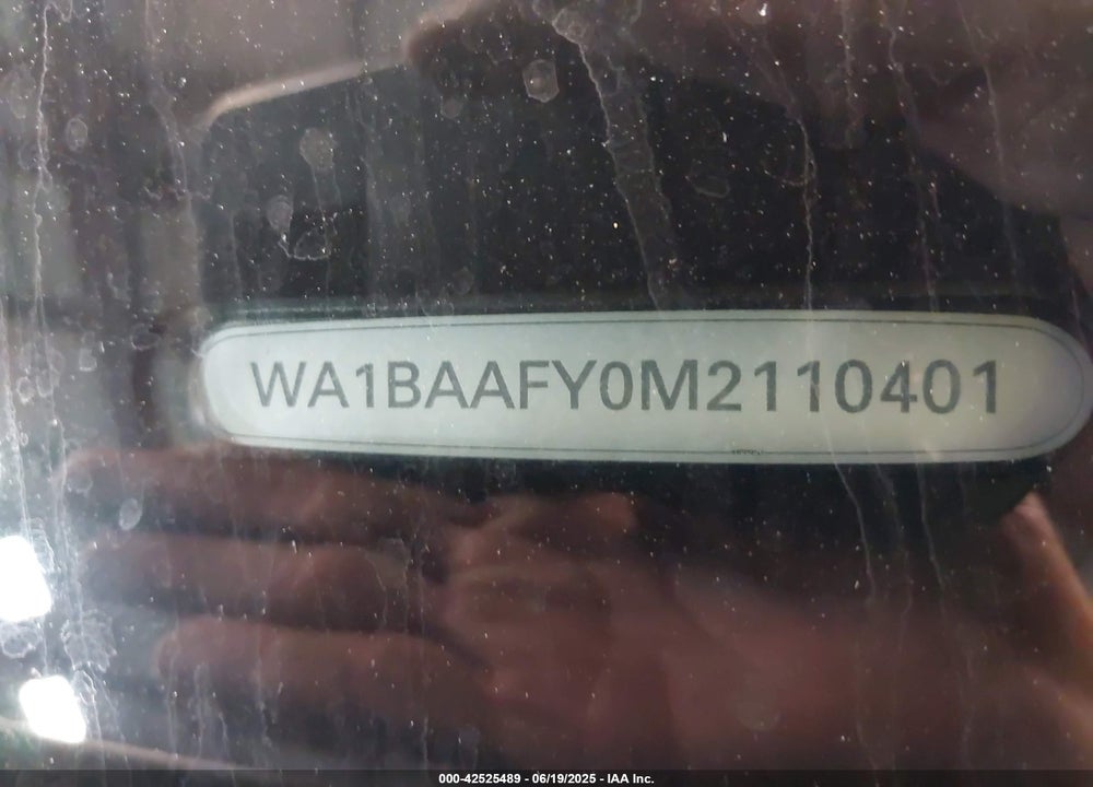 2021 AUDI Q5 VIN: WA1BAAFY0M2110401