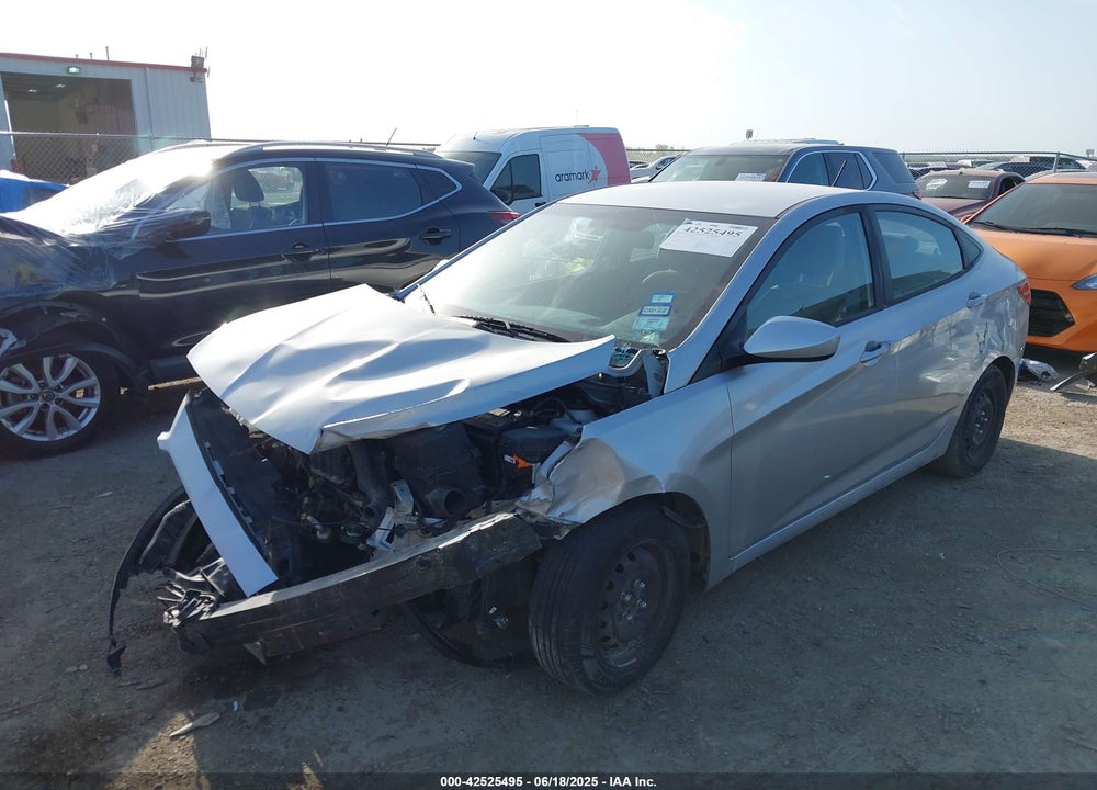 2016 HYUNDAI ACCENT VIN: KMHCT4AE8GU092463
