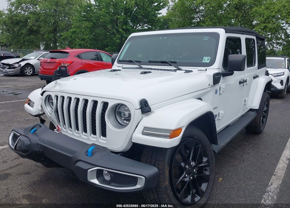 2022 JEEP WRANGLER 4XE UNLIMITED SAHARA 4X4 VIN: 1C4JJXP69NW229124
