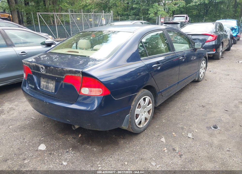 2006 HONDA CIVIC VIN: 1HGFA16526L048091
