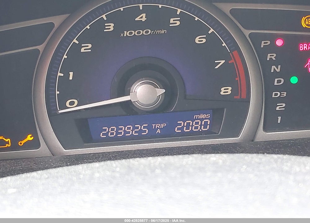 2006 HONDA CIVIC VIN: 1HGFA16526L048091