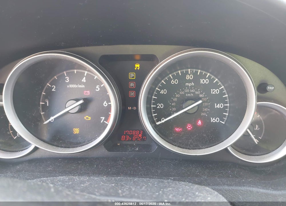 2010 MAZDA 6 VIN: 1YVHZ8CH8A5M36442