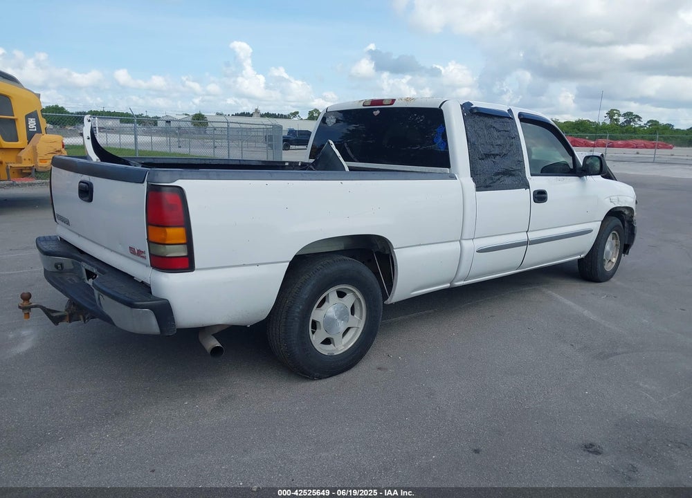 2004 GMC SIERRA 1500 SLE VIN: 2GTEC19T241412009