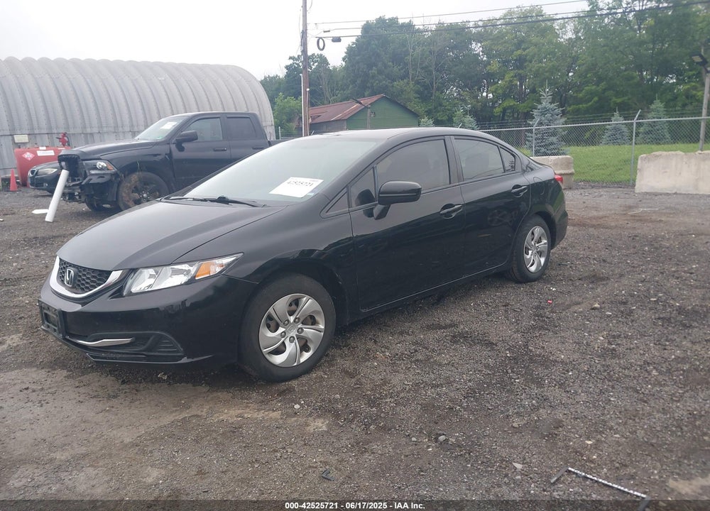 2015 HONDA CIVIC LX VIN: 19XFB2F58FE227195