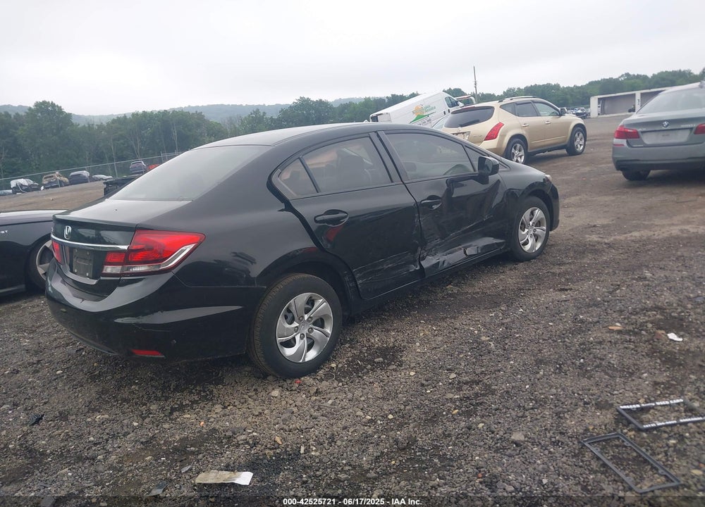 2015 HONDA CIVIC LX VIN: 19XFB2F58FE227195