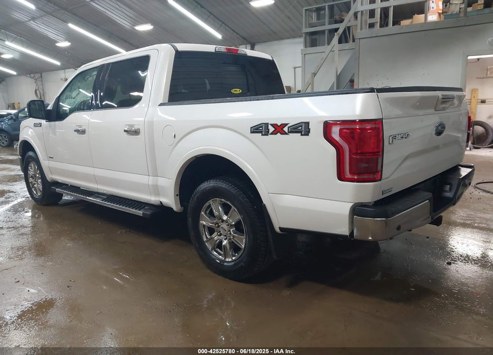 2016 FORD F-150 LARIAT VIN: 1FTEW1EP7GFA44875