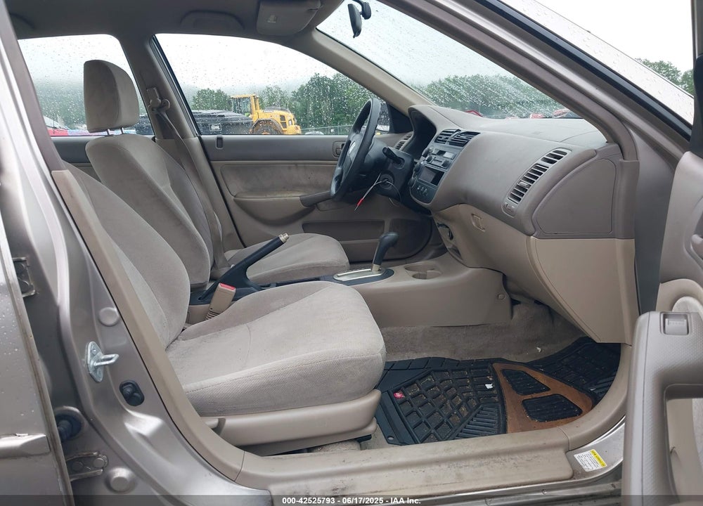 2001 HONDA CIVIC LX VIN: JHMES165X1S010029