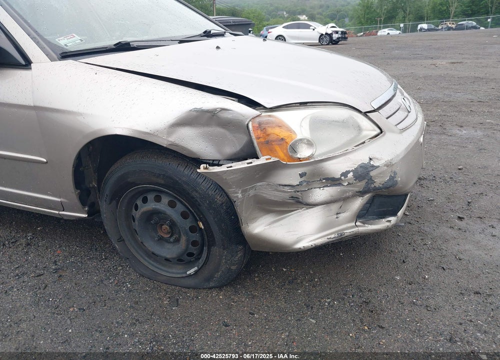 2001 HONDA CIVIC LX VIN: JHMES165X1S010029