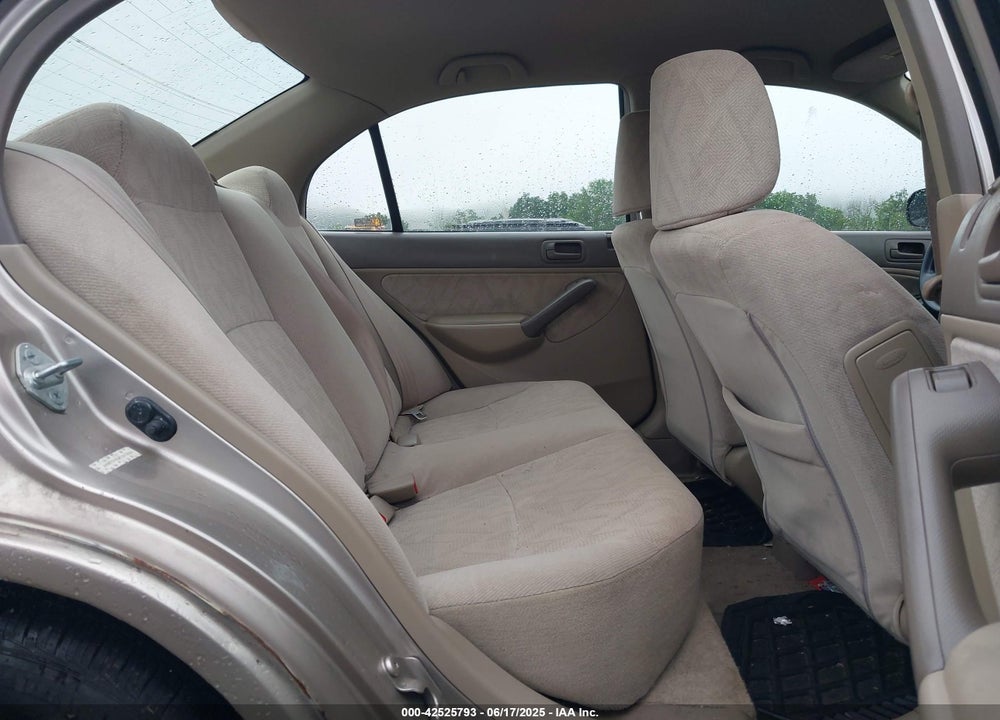 2001 HONDA CIVIC LX VIN: JHMES165X1S010029